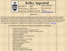 Tablet Screenshot of kelleyappraisal.net